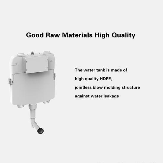 wall hung concealed cistern