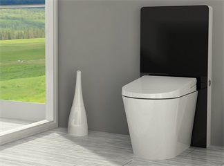 Ontdek de toekomst van badkamerdesign met onze Sensor Flush Glass Cabinet-spoelbak