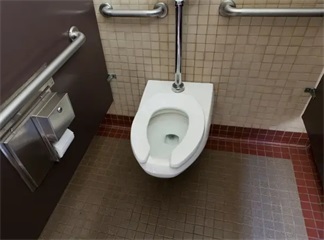 Redenen waarom sommige openbare toiletten U-vormige zittingringen gebruiken