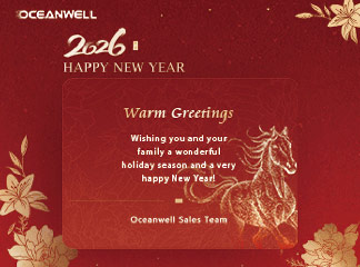 Oceanwell aan alle collega's en partners: Ga samen met ons de nieuwe reis van 2026 aan en bouw aan een nieuwe toekomst voor kwalitatief hoogwaardig sanitair.